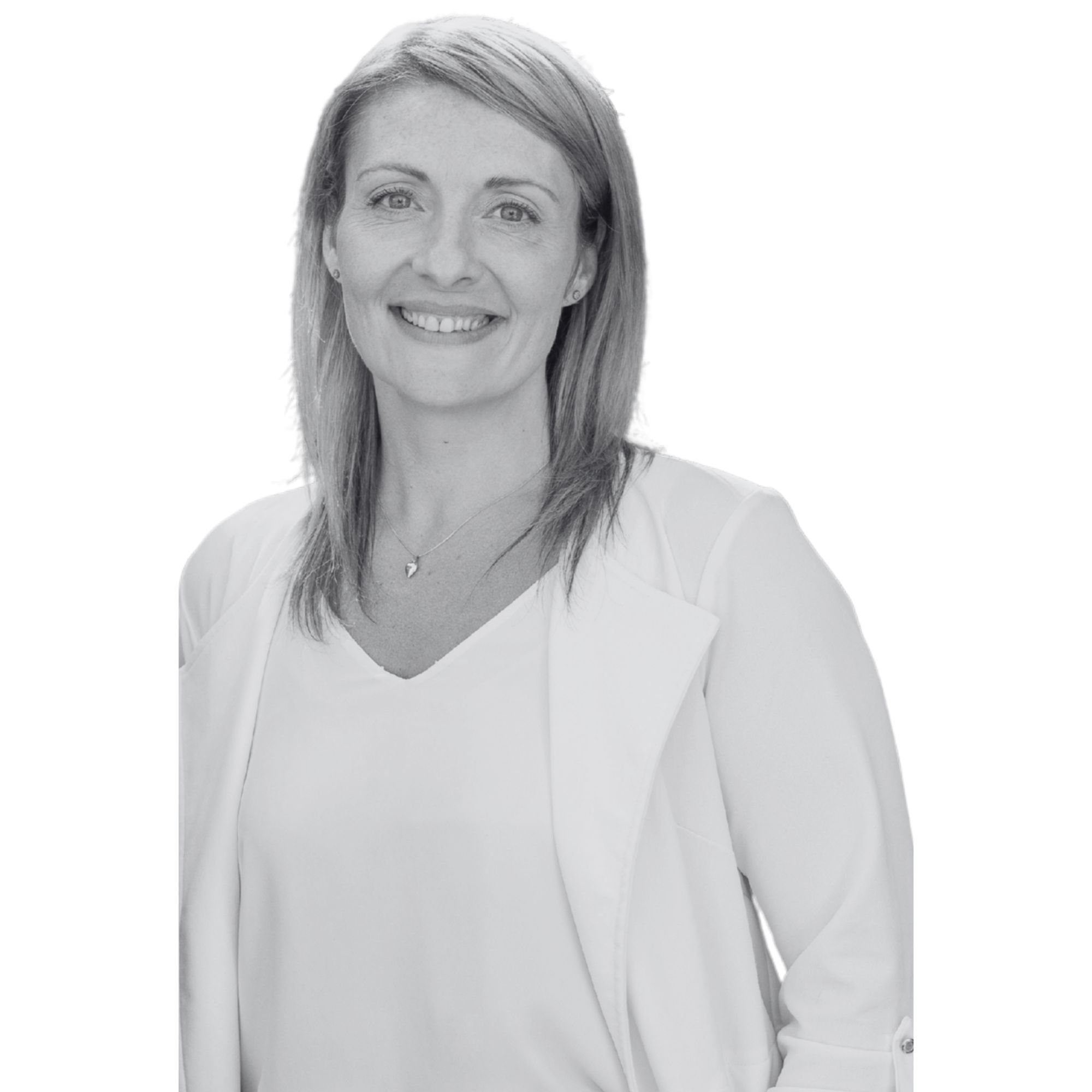 Leah headshot black and white 2026